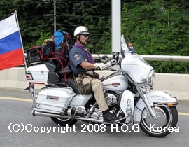 2008 H.O.G Korea アジア大陸ラリー
