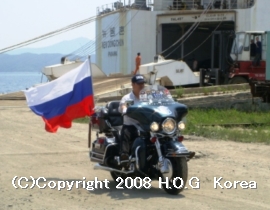 2008 H.O.G Korea アジア大陸ラリー