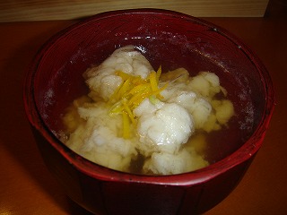 ハモのお吸物