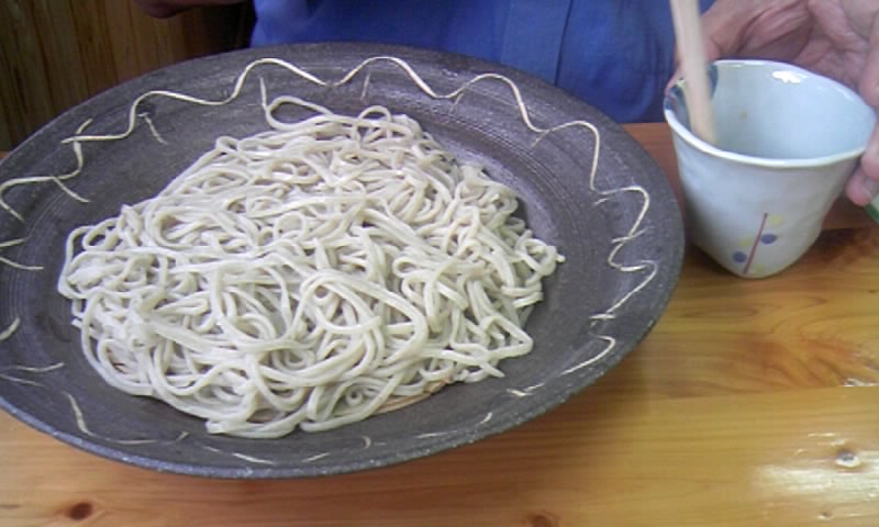 漱石の蕎麦