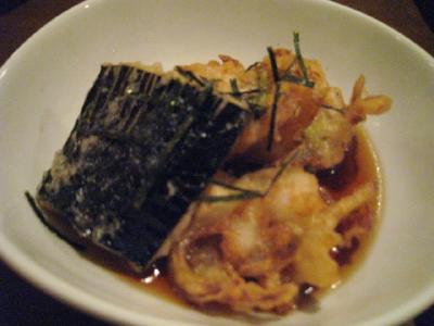 「てらち」のかき揚げ
