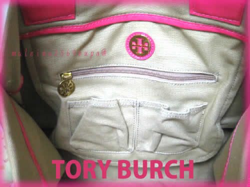 TORY BURCH（トリー・バーチ）　ピンクトートバッグ