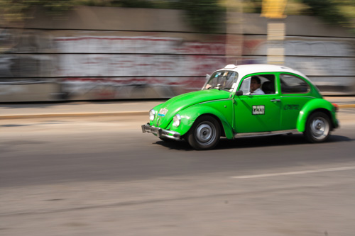 メキシコシティのタクシー
