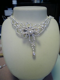 ウェディングネックレス２