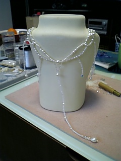 ウェディングネックレス３