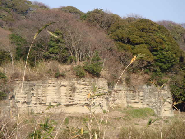 逗子　猿畠山　大切岸遠景