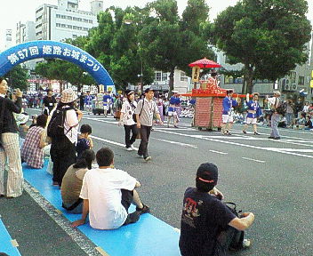 姫路お城祭り　お城の女王