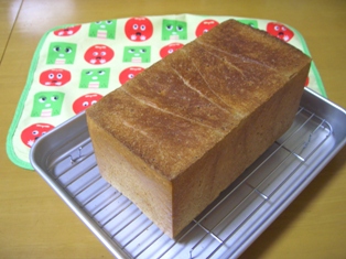 グラハム粉入りフランス角食パン