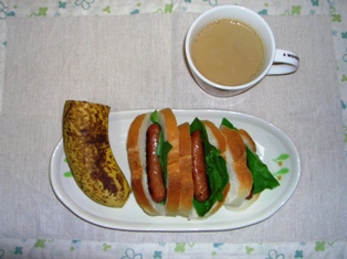 朝ごはんo(＾▽＾)o