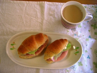 今日の朝ごはん
