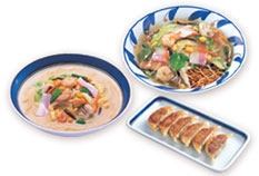 ↑にプラスしてスモール皿うどん。