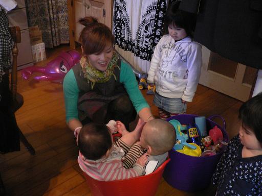 かごひすっぽり♪