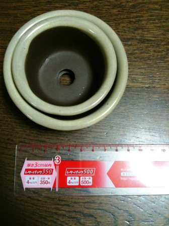 2010/9/5小品盆栽鉢