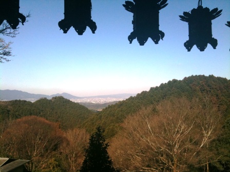2010/1/24壺阪寺から奈良盆地