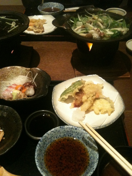 2011/10/25鯛タコ定食