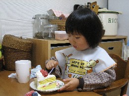 誕生日ケーキ