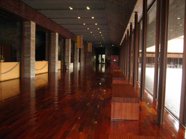 館内の景観