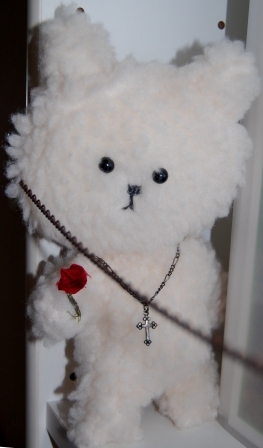 白くまくんとカーネーション