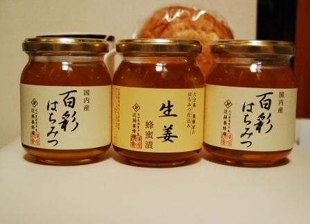 生姜蜂蜜漬　百彩はちみつ　ひき　