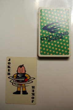 三菱　サイクロンエンジン　トランプ