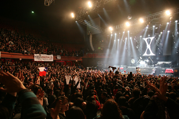 X JAPAN南米上陸、チリ・サンティアゴ 5