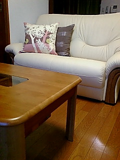 5月19日ソファーとコーヒーテーブルが届きました！