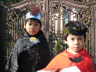 ハロウィン・パーティー朝