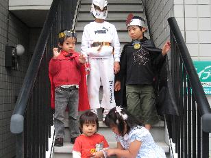 ハロウィン・パーティー帰り