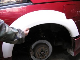 Ｍくんの『Ｚ』リアフェンダー１