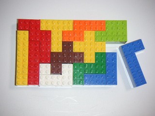 LEGOでペントミノ