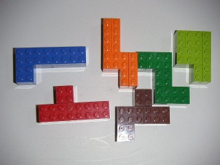 LEGOでペントミノ