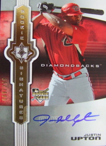 07 UD ULTIMATE COLLECTION Auto Justin Upton（/299）