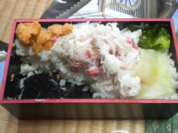 かにうに弁当