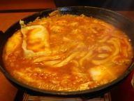 激辛味噌煮込みうどん