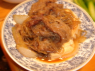 肉どうふ