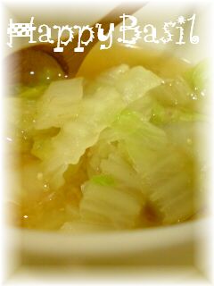 白菜のお味噌汁