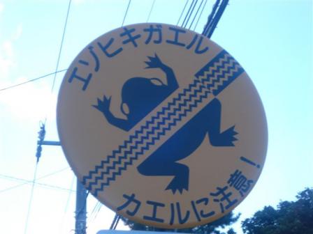 かえる注意.JPG