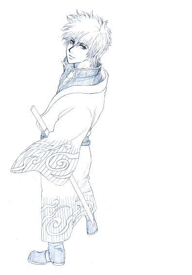 そういえば、全身絵がなんとか描けるようになったのは、ジャンプ感想の時の鉛筆絵をなるべく全身絵にして練習しようと思ったからでした。