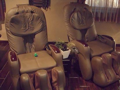 マッサージチェアー使い放題