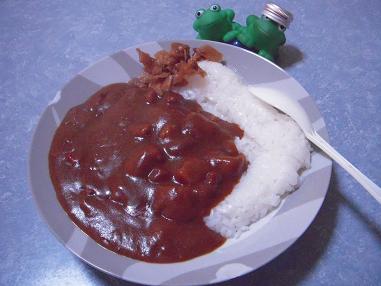 激辛カレーライス完成