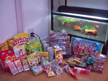 お菓子の国の金魚