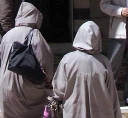 大モスク拝観のときの上着