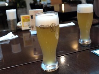 春の小麦のビール