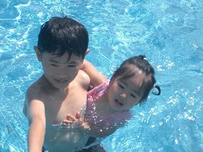 ８月２６日プール４