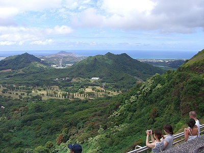 ヌアヌパリからの景色