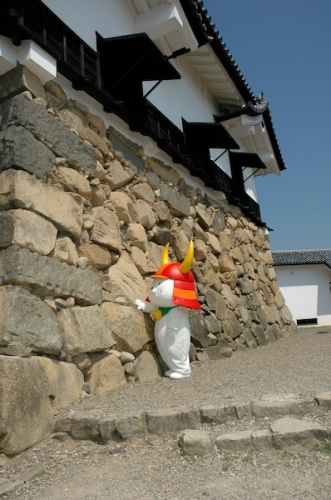 彦根城とひこにゃん