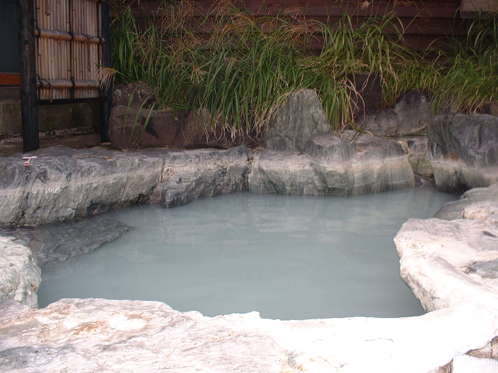 日景温泉の露天風呂