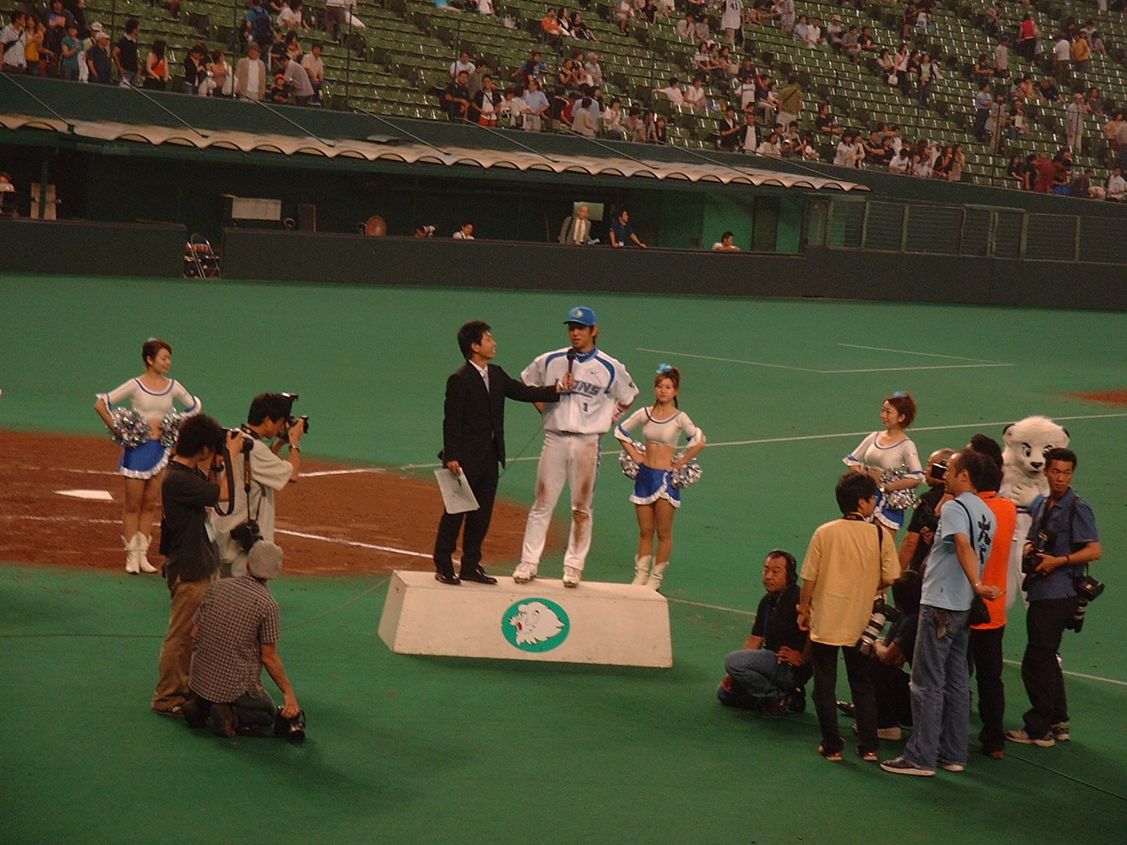 中島のヒーローインタビュー