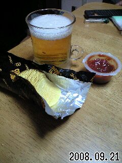 ビールと相性抜群です