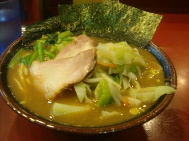 ラーメン　トッピングは野菜畑